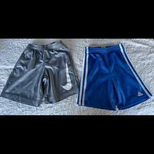4T Boys Basketball Shorts Nike & Adidas